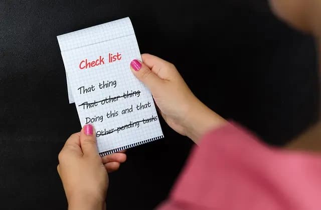 Checklist regroupement dettes